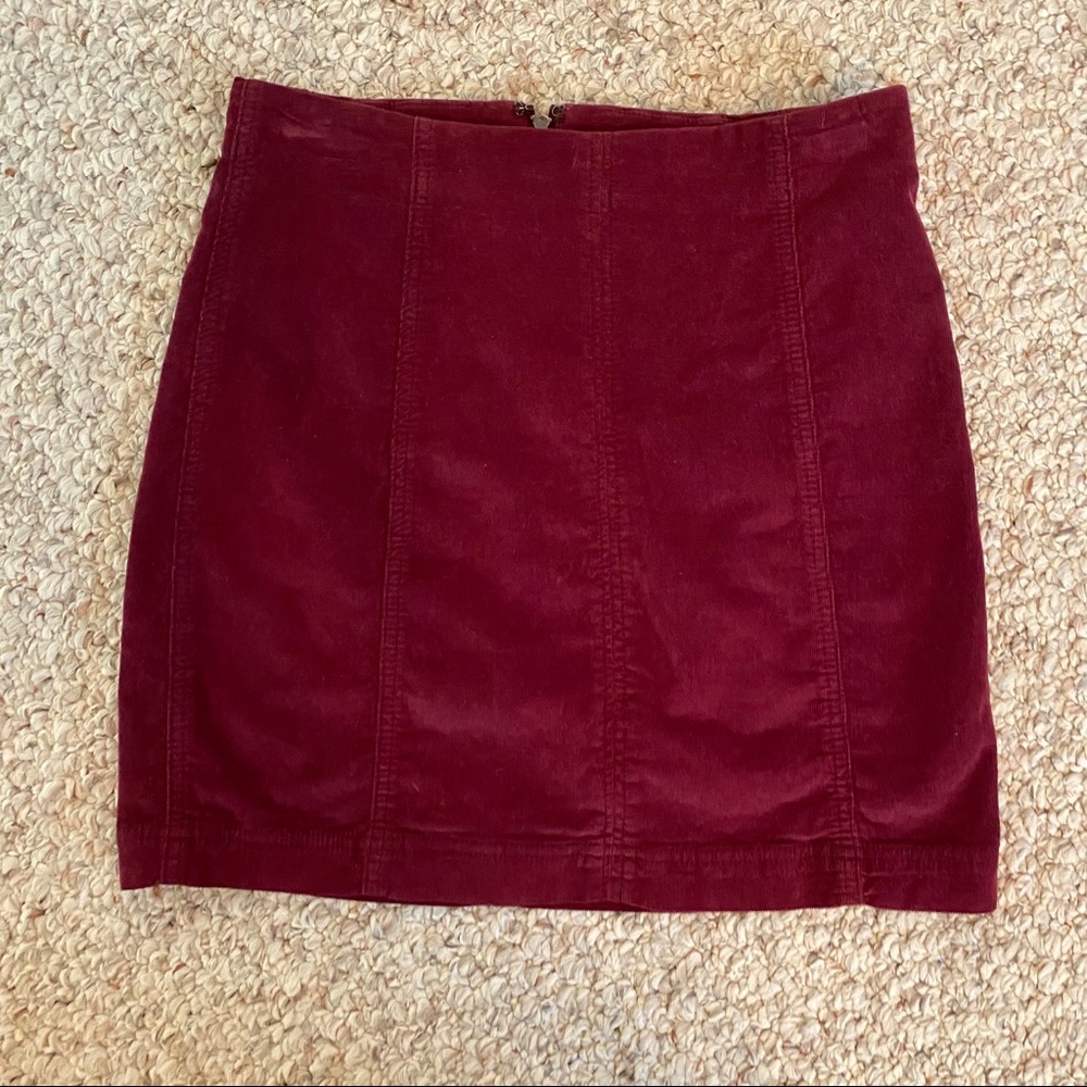 NWOT Free People Corduroy Skirt